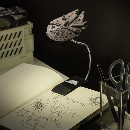 Star Wars Millennium Falcon olvasó lámpa csipesszel