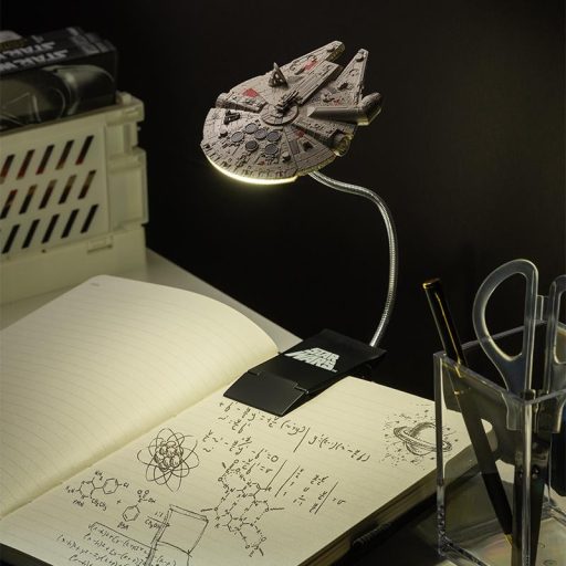 Star Wars Millennium Falcon olvasó lámpa csipesszel