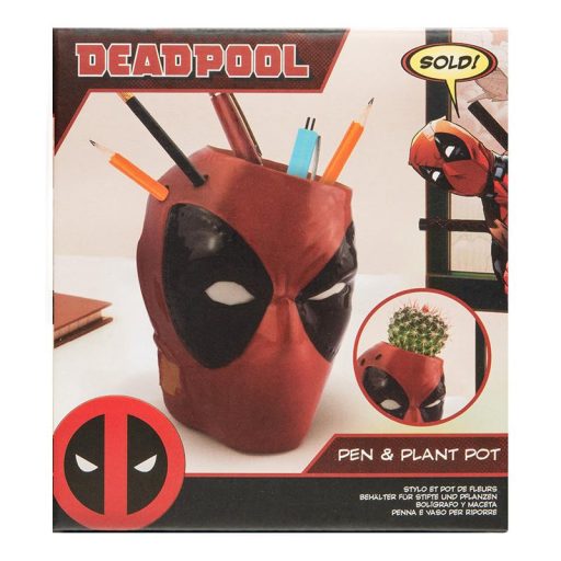 Marvel Deadpool Toll és Virágcserép / asztali tároló