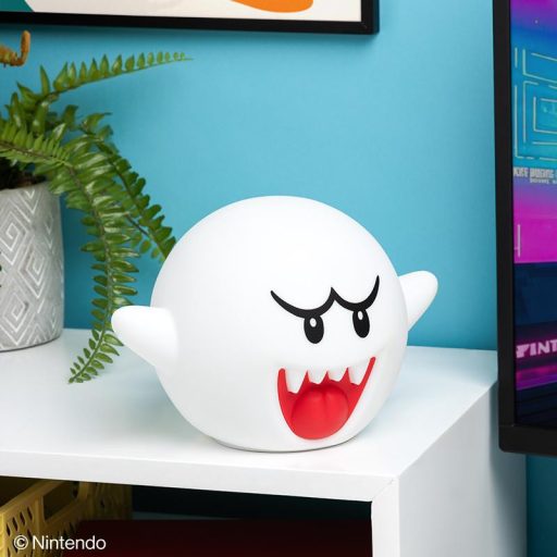 Super Mario SquishyGlo Szilikon Lámpa - Boo