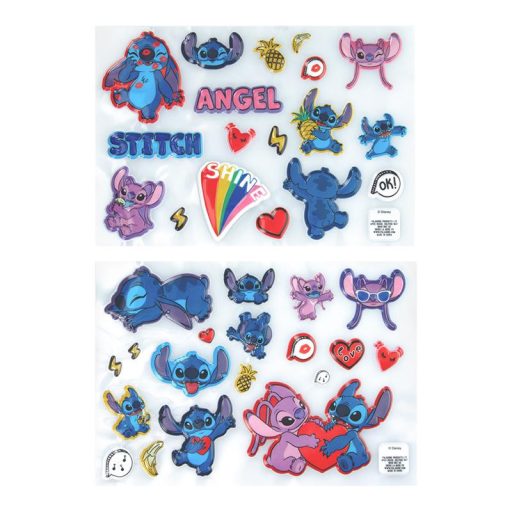 Disney Stitch Pufi Dekorációs Matricák (37 db)