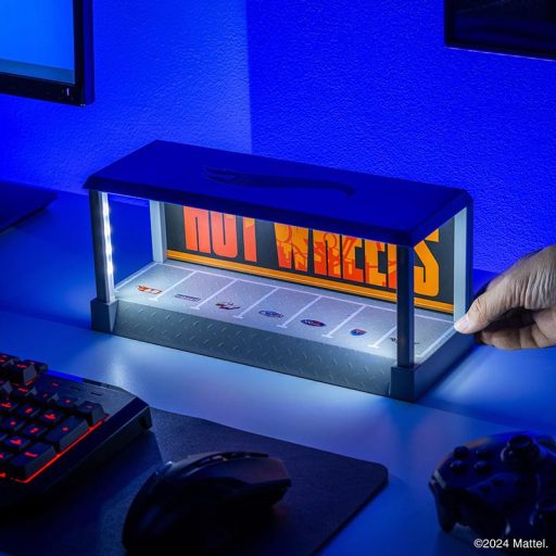 Hot Wheels Garázs vitrin lámpa