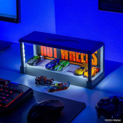 Hot Wheels Garázs vitrin lámpa