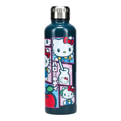 Hello Kitty rozsdamentes fém vizes palack 500 ml