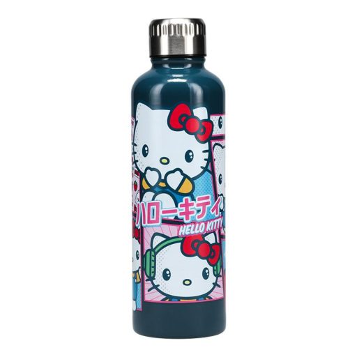 Hello Kitty rozsdamentes fém vizes palack 500 ml