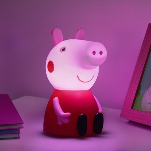  Peppa Pig forma lámpa hanggal 18 cm