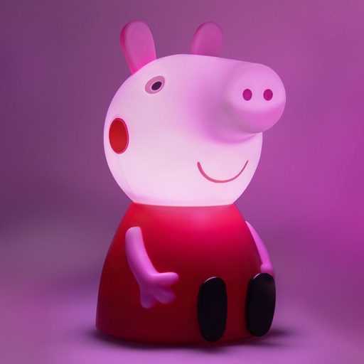  Peppa Pig forma lámpa hanggal 18 cm