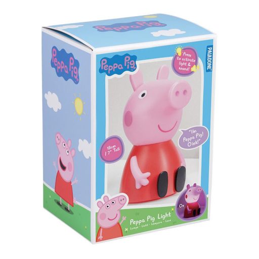  Peppa Pig forma lámpa hanggal 18 cm