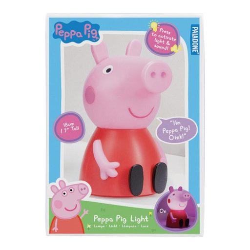  Peppa Pig forma lámpa hanggal 18 cm