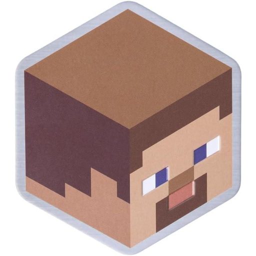 Minecraft fém poháralátét készlet4 db