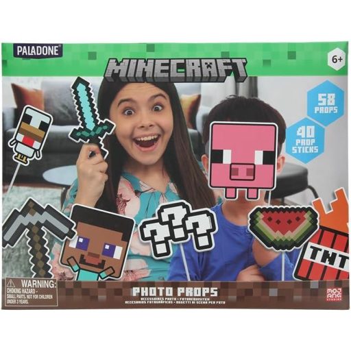 Minecraft Fotó Rekvizitek Bumper Csomag (58 db)
