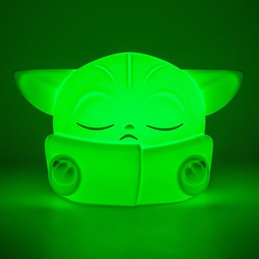Star Wars Grogu SquishyGlo Szilikon Lámpa Újratölthető (magasság: 15 cm)