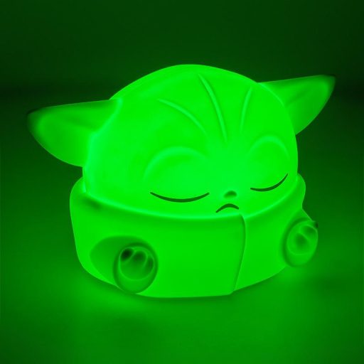 Star Wars Grogu SquishyGlo Szilikon Lámpa Újratölthető (magasság: 15 cm)