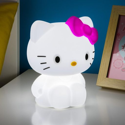 Hello Kitty Újratölthető Szilikon lámpa - 18 cm