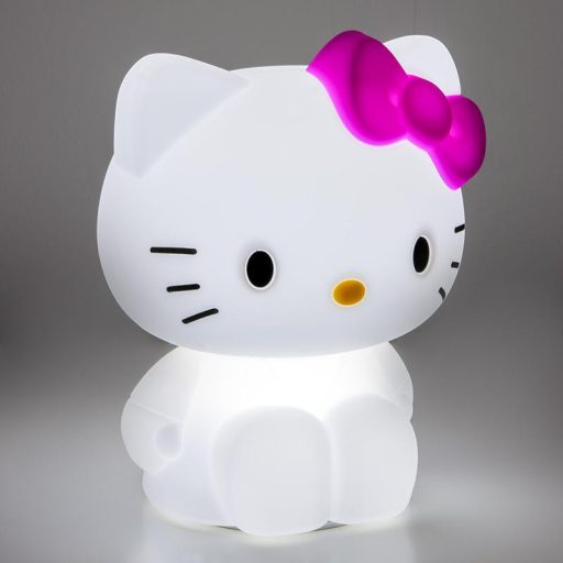 Hello Kitty Újratölthető Szilikon lámpa - 18 cm