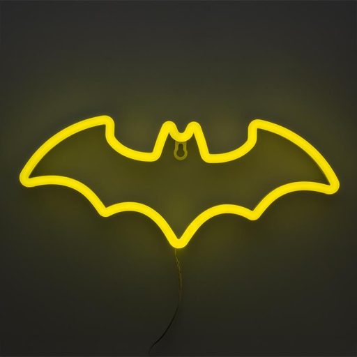 Dc Comics Batman fali LED Neon Lámpa
