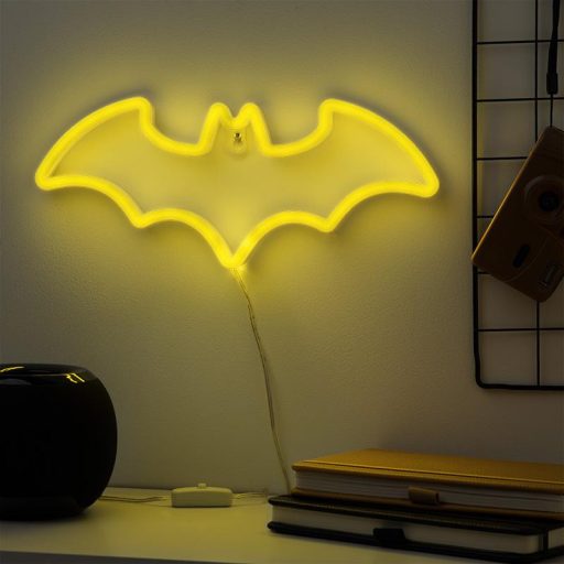 Dc Comics Batman fali LED Neon Lámpa