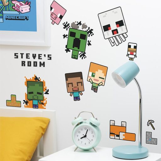 Minecraft Személyre Szabható Fali Matricák