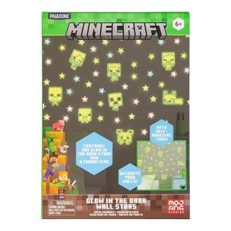 Minecraft Világító Fali Dekoráció Csillagok (208 db)
