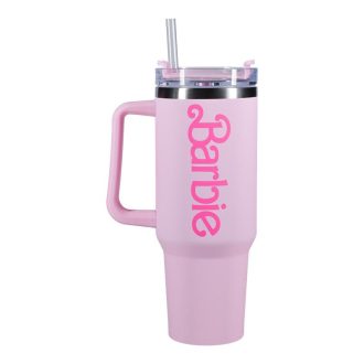   Barbie XL Többfunkciós Utazó Bögre Szívószállal (1200 ml)