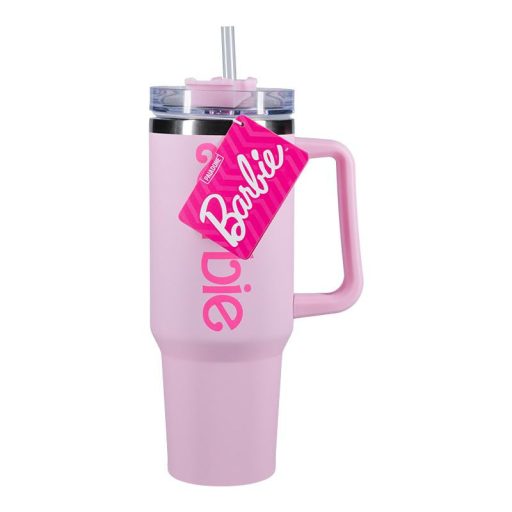 Barbie XL Többfunkciós Utazó Bögre Szívószállal (1200 ml)