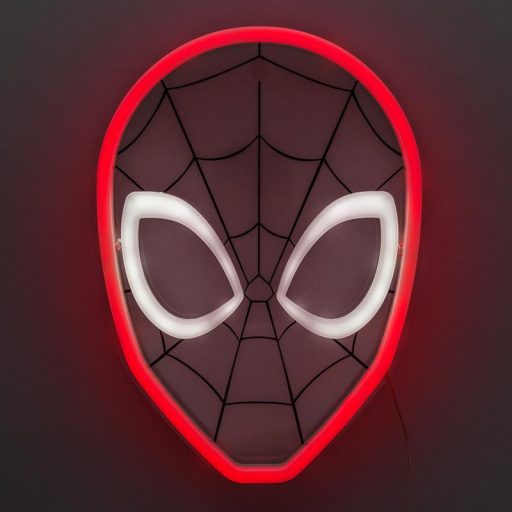 Marvel Pókember Fali LED Neon Lámpa (magasság: 26 cm)