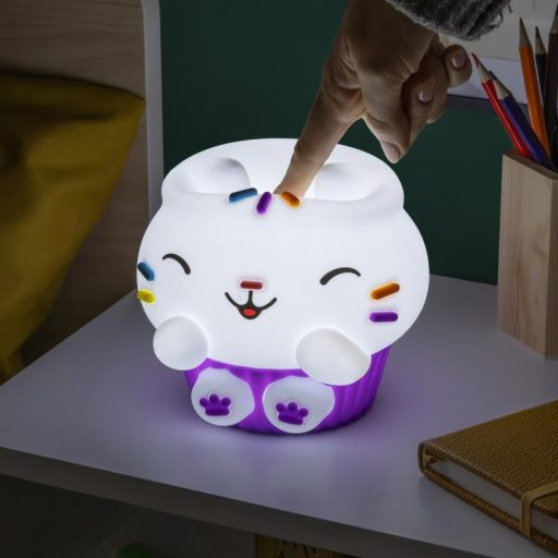 Gabby's Dollhouse Cakey Cat SquishyGlo Szilikon Lámpa Újratölthető