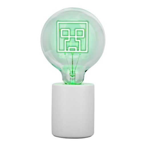 Minecraft Creeper LED Neon Izzó lámpa