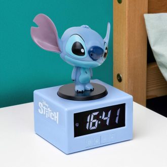 Disney Stitch Ikonikus Ébresztőóra (magasság: 16,50 cm)