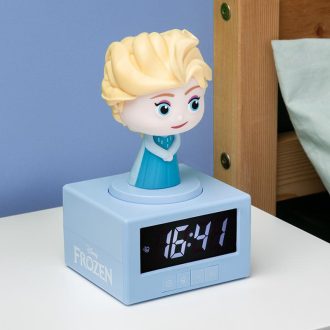 Jégvarázs Elsa Ikon Ébresztőóra (magas: 17 cm)