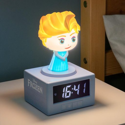 Jégvarázs Elsa Ikon Ébresztőóra (magas: 17 cm)