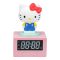 Hello Kitty világító ébresztőóra (magasság: 15,6 cm)