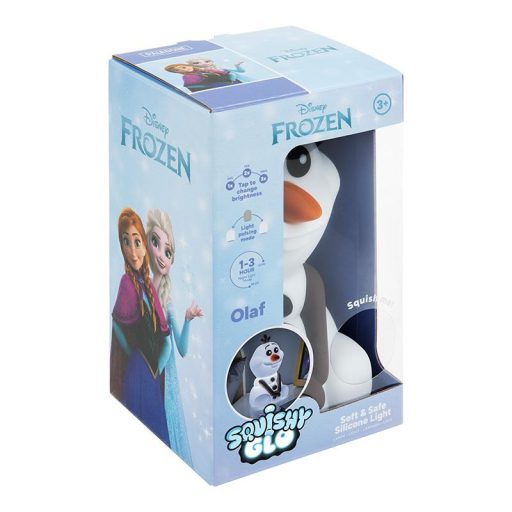 Frozen Olaf SquishyGlo Szilikon Lámpa Újratölthető (magasság: 15 cm)