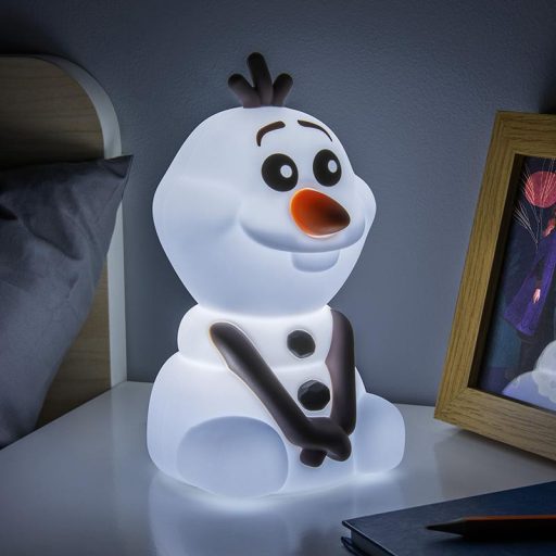 Frozen Olaf SquishyGlo Szilikon Lámpa Újratölthető (magasság: 15 cm)