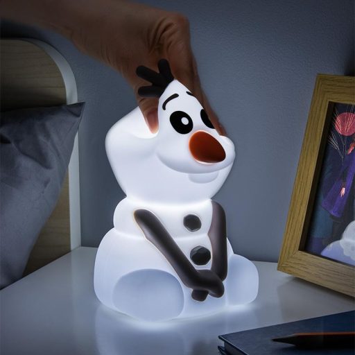 Frozen Olaf SquishyGlo Szilikon Lámpa Újratölthető (magasság: 15 cm)