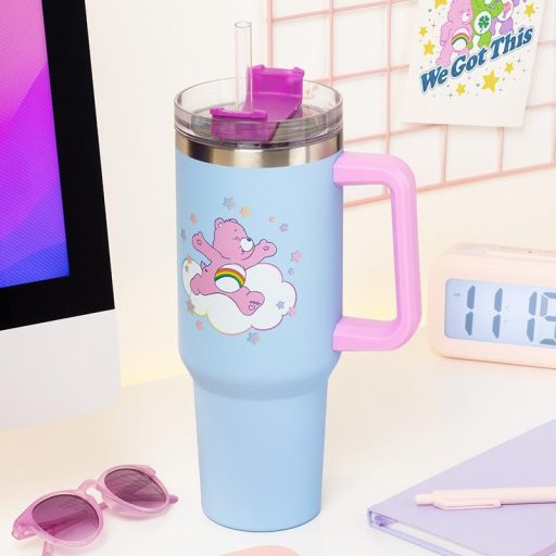 Troskliwe Misie kubek utazáshoz szívószállal (1200 ml)