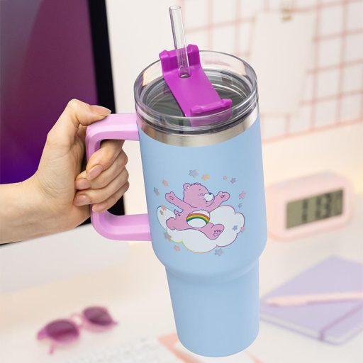 Troskliwe Misie kubek utazáshoz szívószállal (1200 ml)
