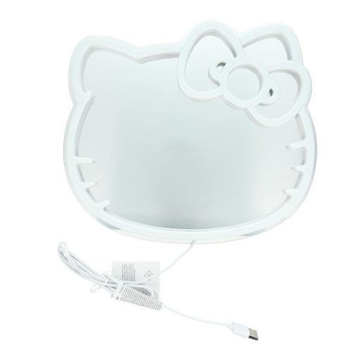Hello Kitty Falra Szerelhető LED Neon Tükör