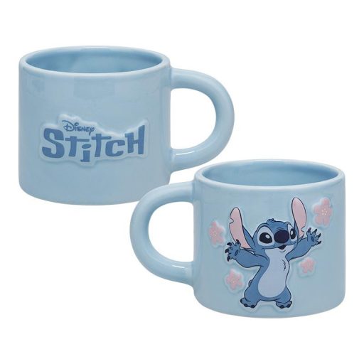 Disney dombornyomott bögre Stitch