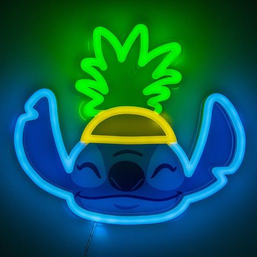 Disney Stitch fali LED Neon Lámpa