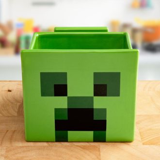 Minecraft Creeper kocka Snack Tál