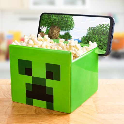Minecraft Creeper kocka Snack Tál