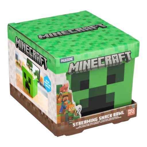 Minecraft Creeper kocka Snack Tál