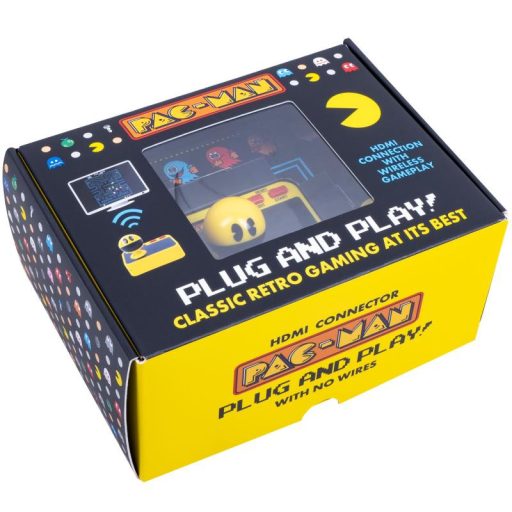 Pac-man retro játék konzol vezeték nélküli vezérlővel (plug & play)