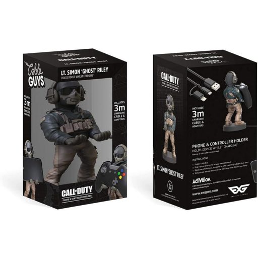 Call of Duty BO4 Simon "Ghost" Riley hadnagy telefon és kontroller tartó 