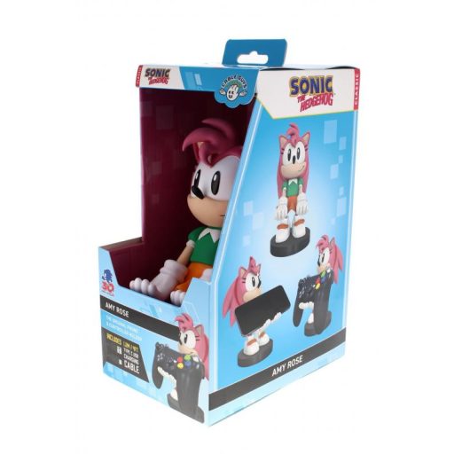 Sonic a sündisznó Amy Rose telefon- és kontroller tartó (20 cm)