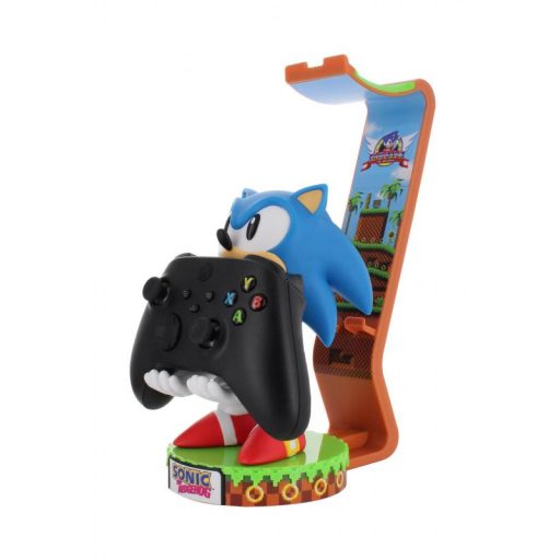 Sonic a sündisznó deluxe kiadás telefon- és kontroller tartó + fejhallgató állvány