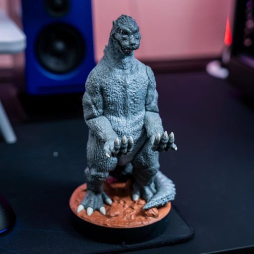 Godzilla (Szörnyek Királya) telefon- és kontroller tartó (20 cm)