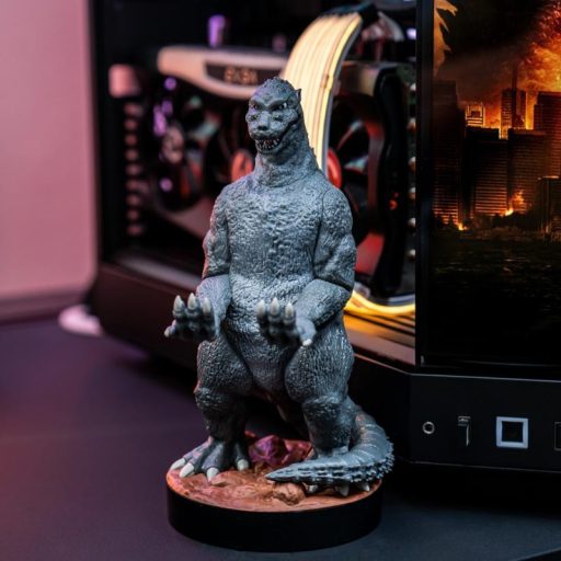 Godzilla (Szörnyek Királya) telefon- és kontroller tartó (20 cm)