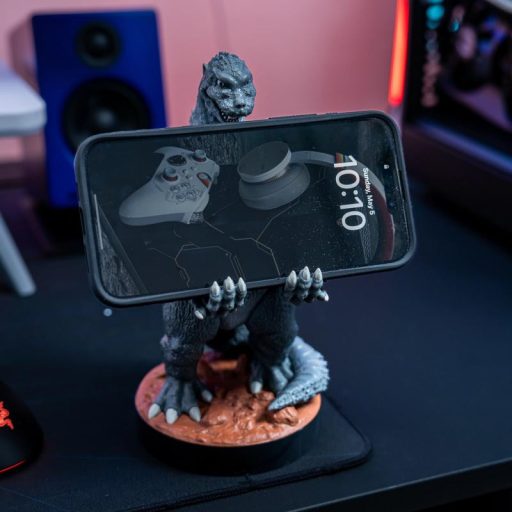 Godzilla (Szörnyek Királya) telefon- és kontroller tartó (20 cm)